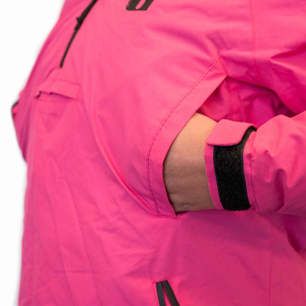 Gator Waders Waterproof 1/2 Zip Bog Hoodie | Womens - Pink