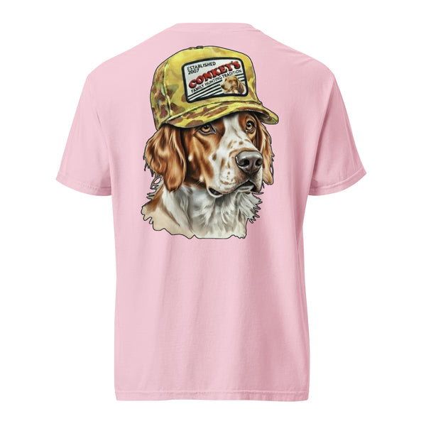 Brittany Tradition Bird Dog Shirt Blossom
