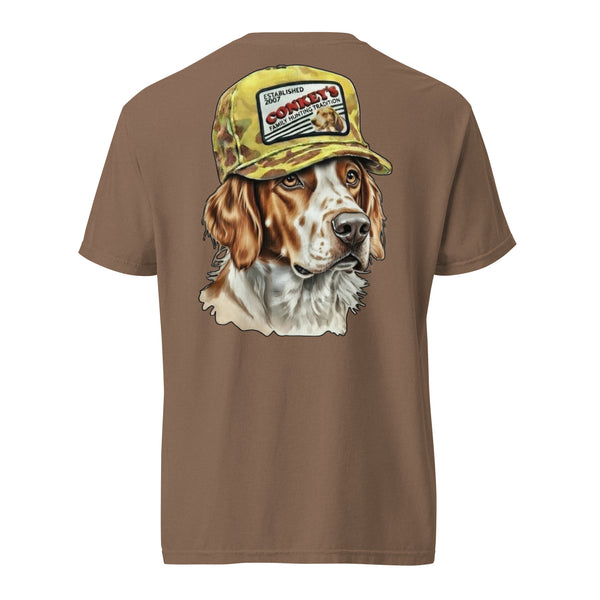 Brittany Tradition Bird Dog Shirt Espresso