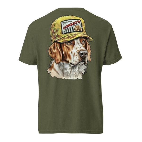 Brittany Tradition Bird Dog Shirt Hemp 
