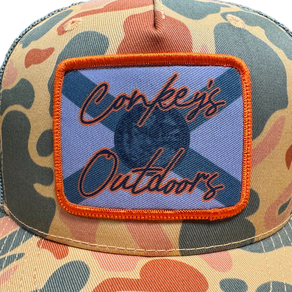 Conkey's Florida Raised Camo Hat Patch