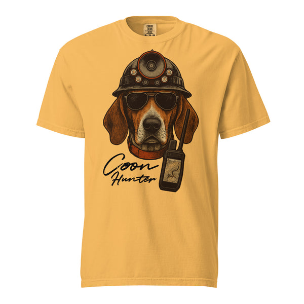 Coon Hunter Front Logo Shirt Mustard
