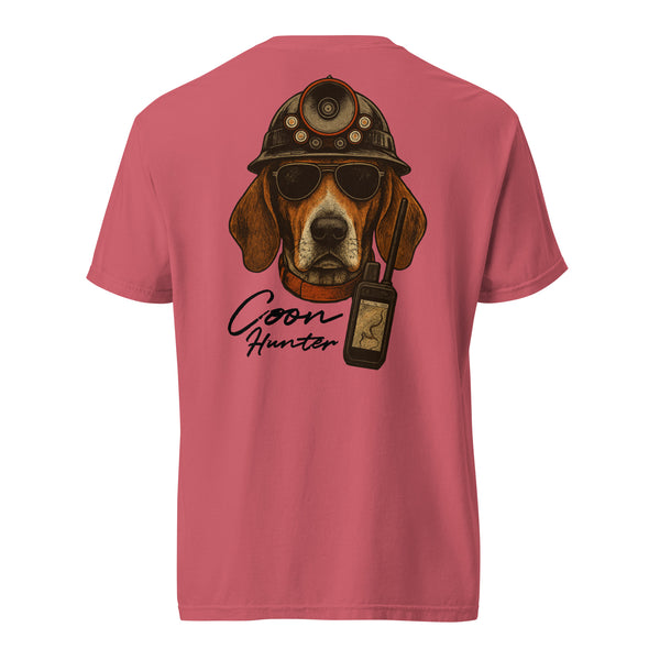 Coon Hunter Portrait Shirt Back Logo Watermelon
