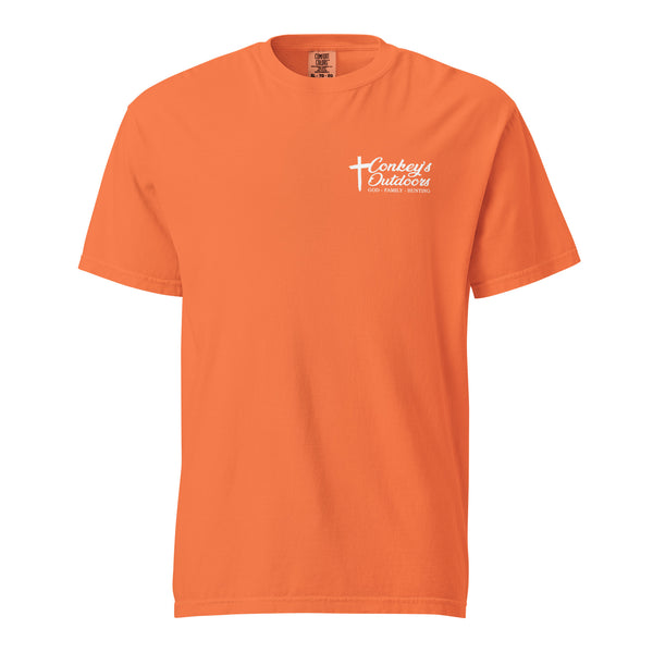 Coon Hunters for Christ Shirt Burnt Orange Front
