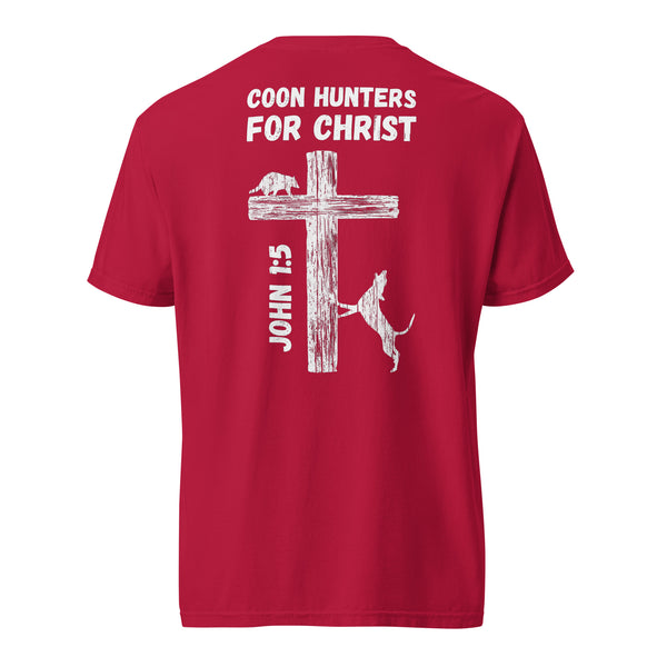 Coon Hunters for Christ Shirt Red
