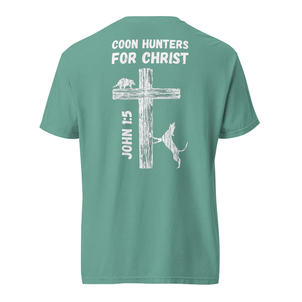 Coon Hunters for Christ Shirt Seafoam