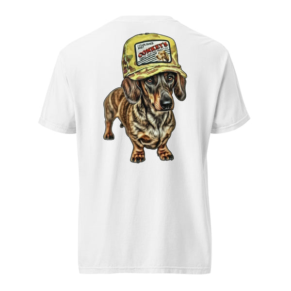 Dachshund Tradition Hog Dog Shirt White