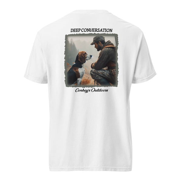 Deep Conversation Vintage Hunter Shirt White
