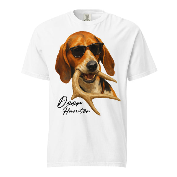 Deer Hunter Front Logo Shirt White