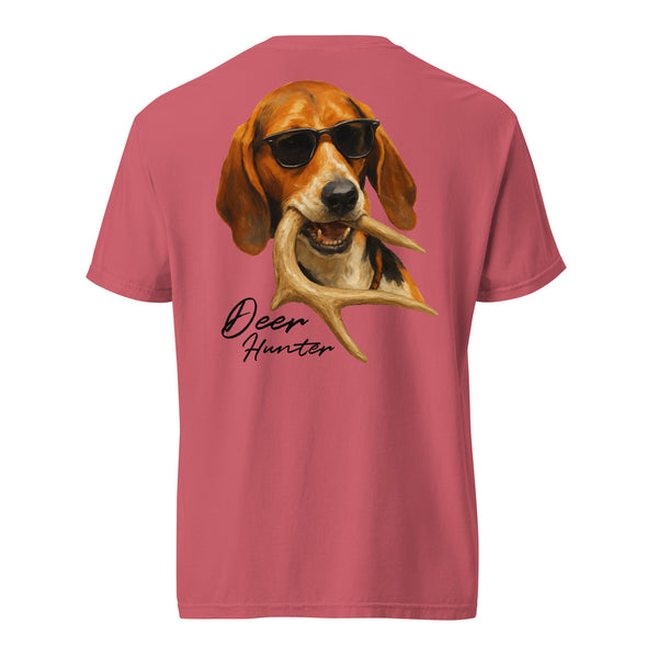 Deer Hunter Portrait Shirt Back Logo Watermelon
