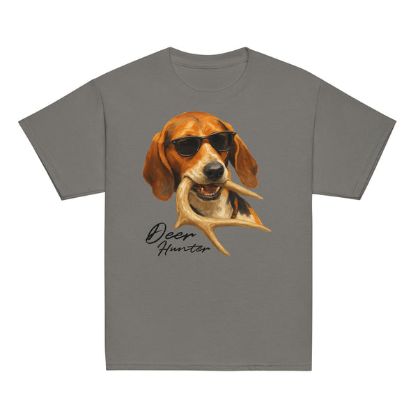 Deer Hunter Youth Shirt Charcoal