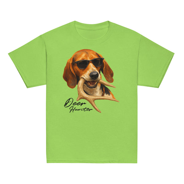 Deer Hunter Youth Shirt Lime