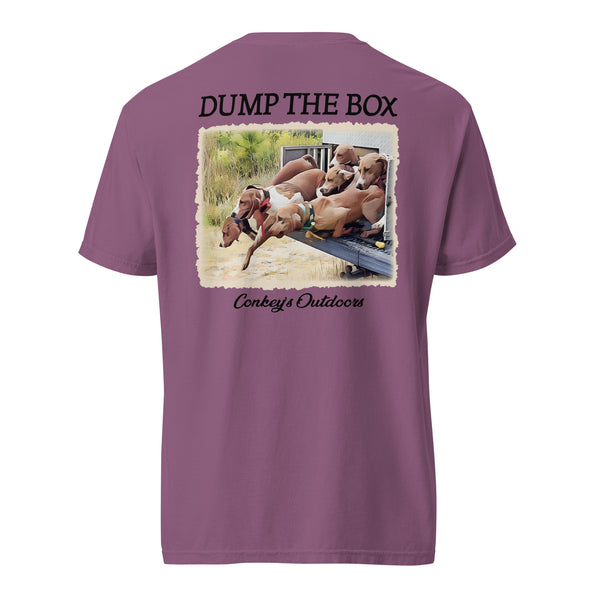 Dump the Box Coonhound Turning Out Shirt Berry
