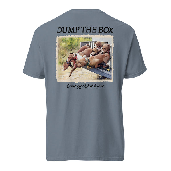 Dump the Box Coonhound Turning Out Shirt Blue Jean
