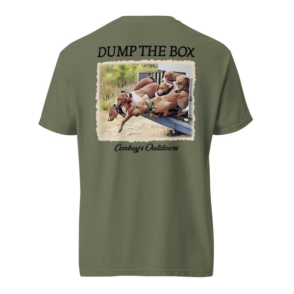 Dump the Box Coonhound Turning Out Shirt Moss
