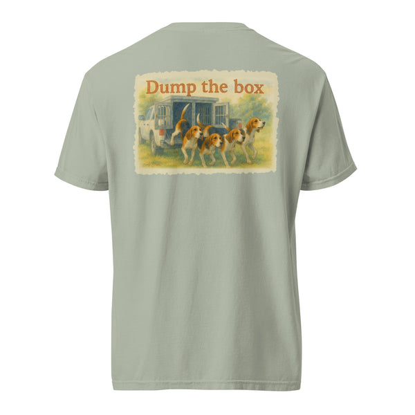 Dump the Box Watercolor Coonhound Shirt Bay