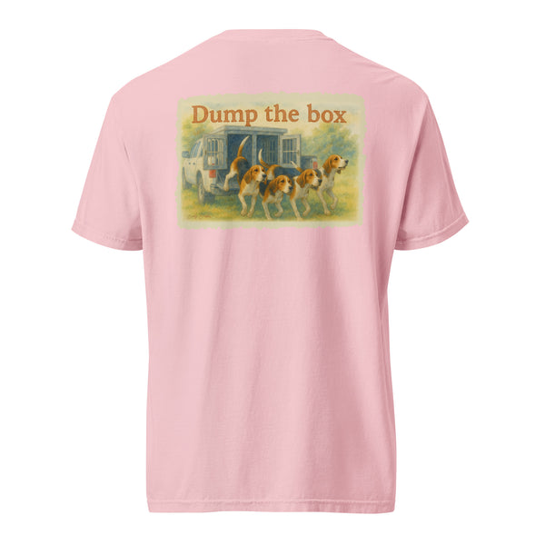 Dump the Box Watercolor Coonhound Shirt Blossom