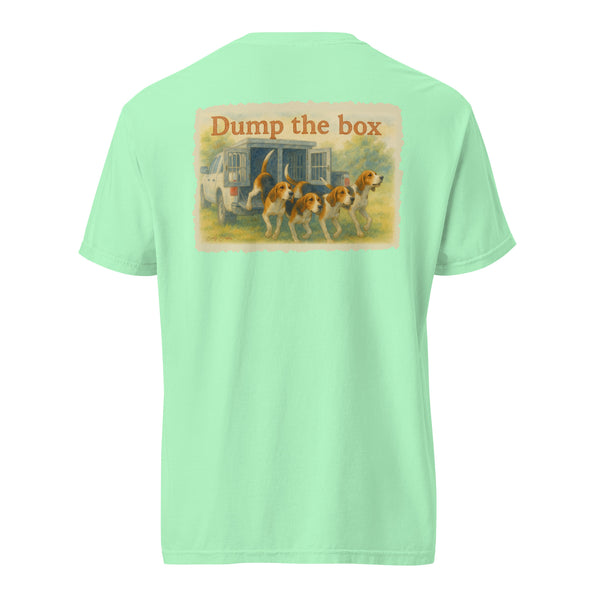 Dump the Box Watercolor Coonhound Shirt Island Reef