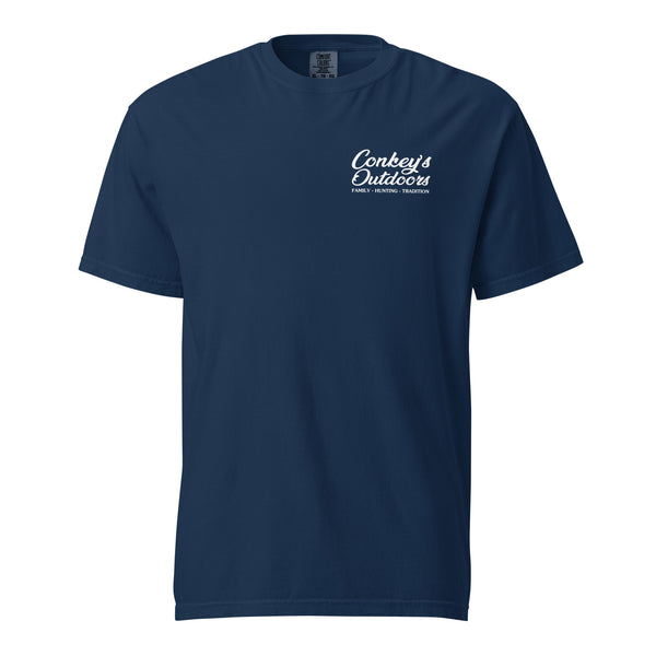Eat Sleep Run Dogs Repeat Shirt Navy Front