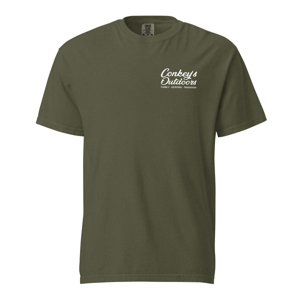 Eat Sleep Run Dogs Repeat Shirt Sage Front