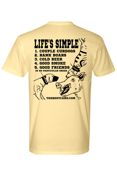life's simple - Hog Hunting Shirt