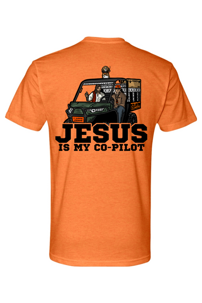JESUS IS MY CO-PILOT - Dog Hunting Shirt