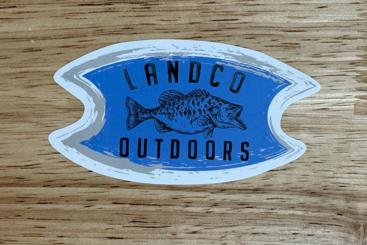 Landco Largemouth Bass Sticker – Conkey's Outdoors