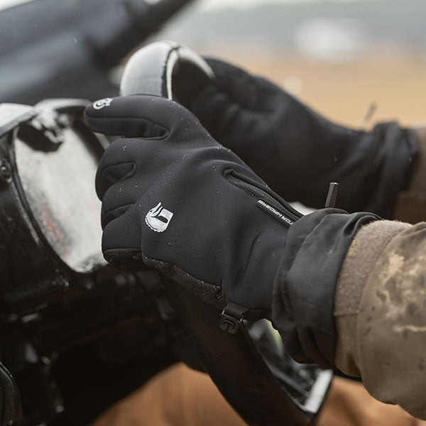 Gator Waders Cruze Touchscreen Gloves | Unisex - Black