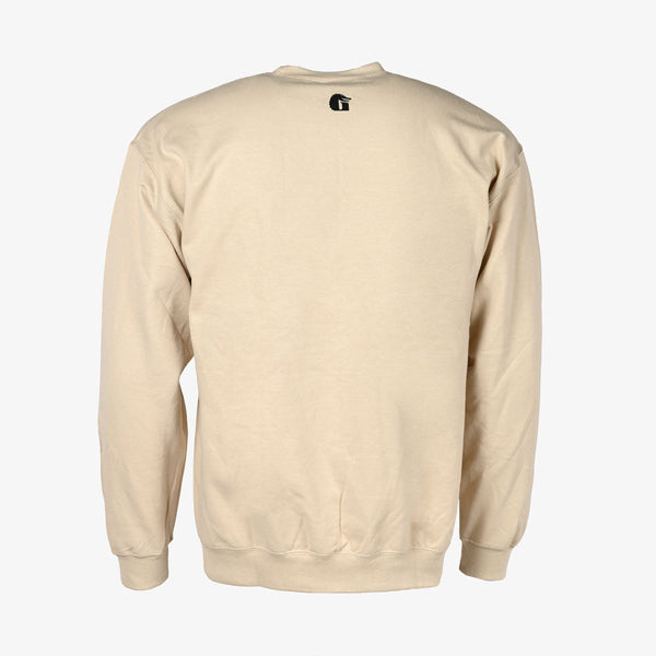 Gator Waders GW Leopard Crewneck | Sand