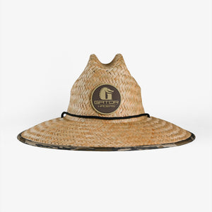 Gator Waders Straw Hat | Mossy Oak Original Bottomland