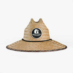 Gator Waders Straw Hat | Leopard