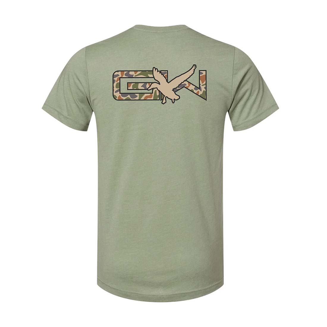 Gator Waders GW Flight Old School Graphic Tee | Heather Green