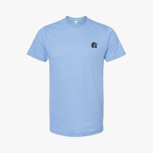 Gator Waders Dive Team Graphic Tee | Heather Blue