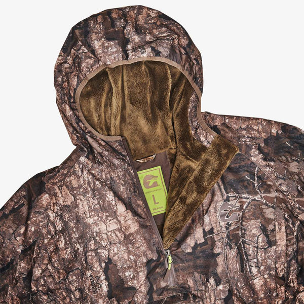 Waterproof 1/2 Zip Bog Hoodie | Mens - Realtree Timber