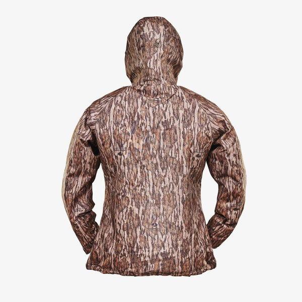 Waterproof 1/2 Zip Bog Hoodie | Womens - Mossy Oak Bottomland