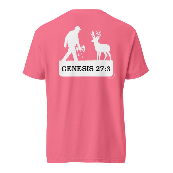 Grab Your Bow Genesis 27:3 Hunting Shirt Crunchberry 
