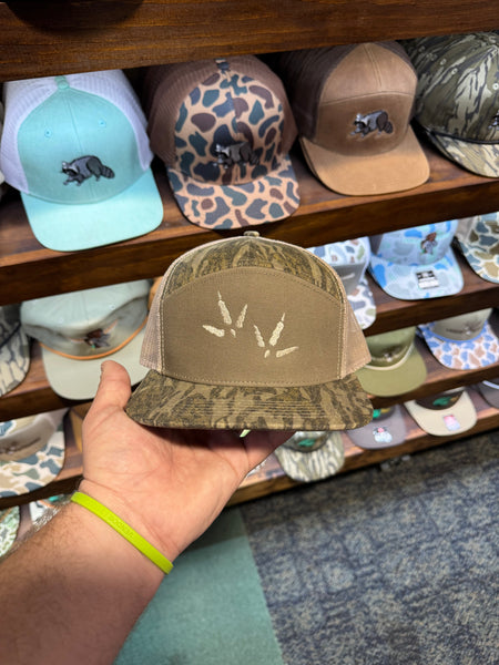 Landco Turkey Tracks New Bottomland 7 Panel Hat