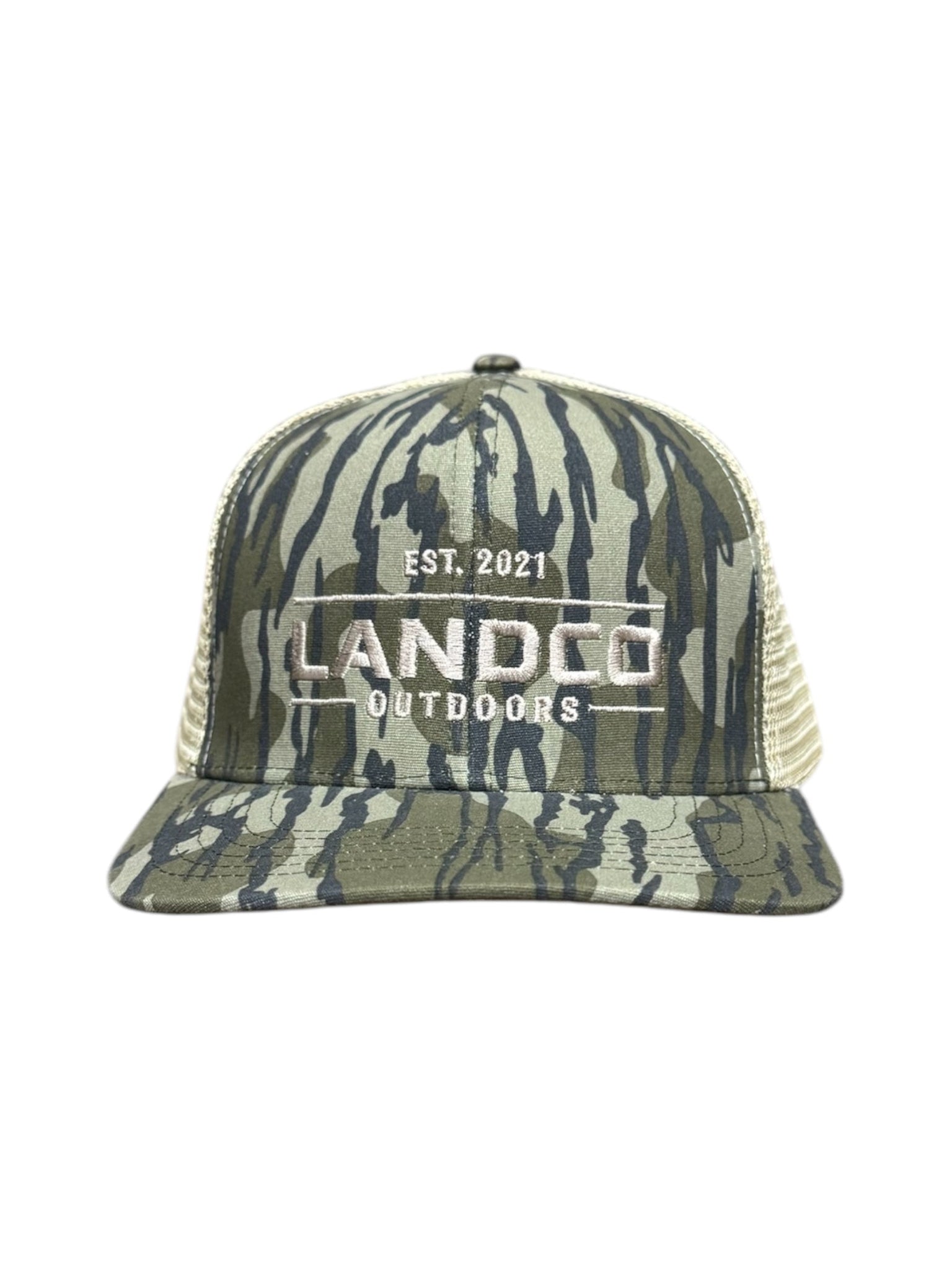 Landco Mossy Oak Bottomland Trucker Hat