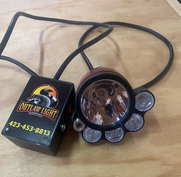 Outlaw Original Ace Pro Long Cord Light (Double Walk Lights with 2 Colors)