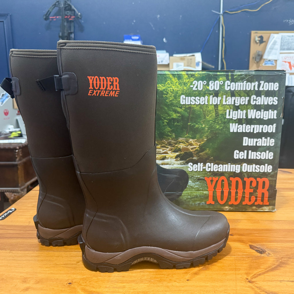 Yoder Xtreme Boots (No Chaps) Size 10 - CLEARANCE (NEW) Conkey's Outdoors Yoder Xtreme Boots (No Chaps) Size 10 - CLEARANCE (NEW) Conkey's Outdoors