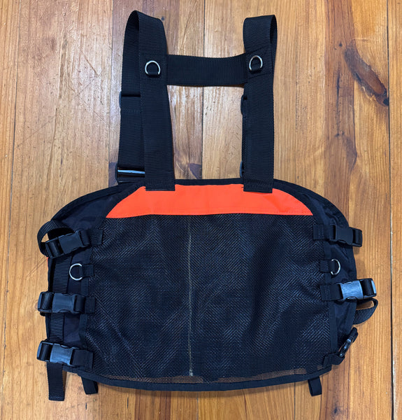 Yoder Strap Vest Orange & Black (NEW) - CLEARANCE