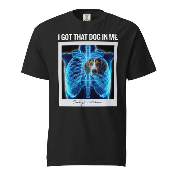 I Got That Dog in Me Coonhound Shirt Black
