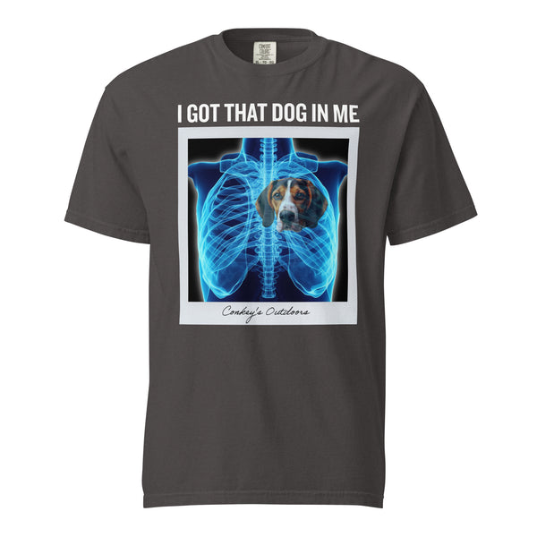 I Got That Dog in Me Coonhound Shirt Graphite
