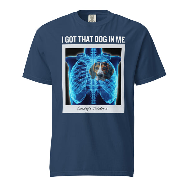 I Got That Dog in Me Coonhound Shirt True Navy