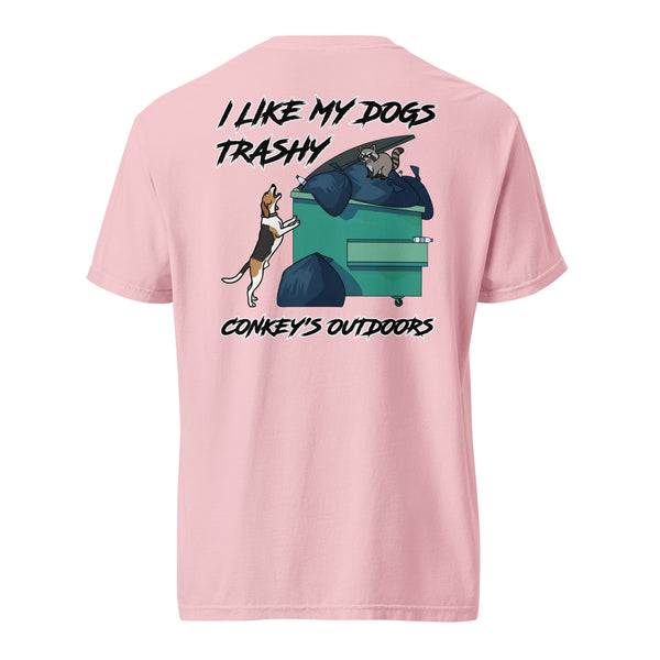 I Like My Dogs Trashy Coonhound Shirt Blossom
