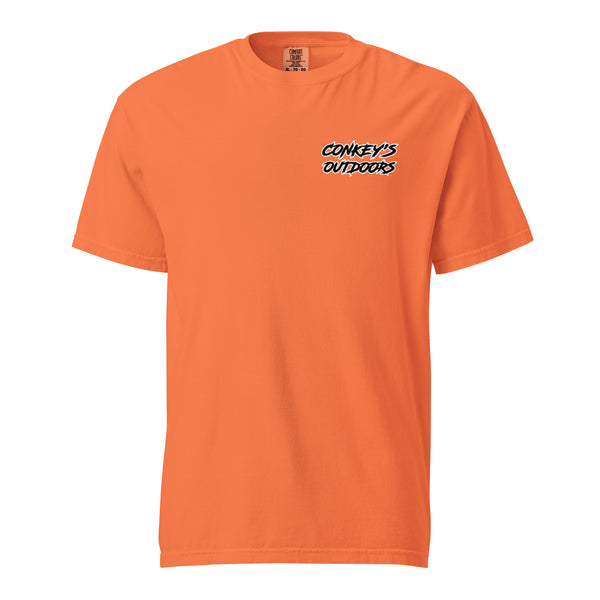 I Like My Dogs Trashy Coonhound Shirt Burnt Orange Front