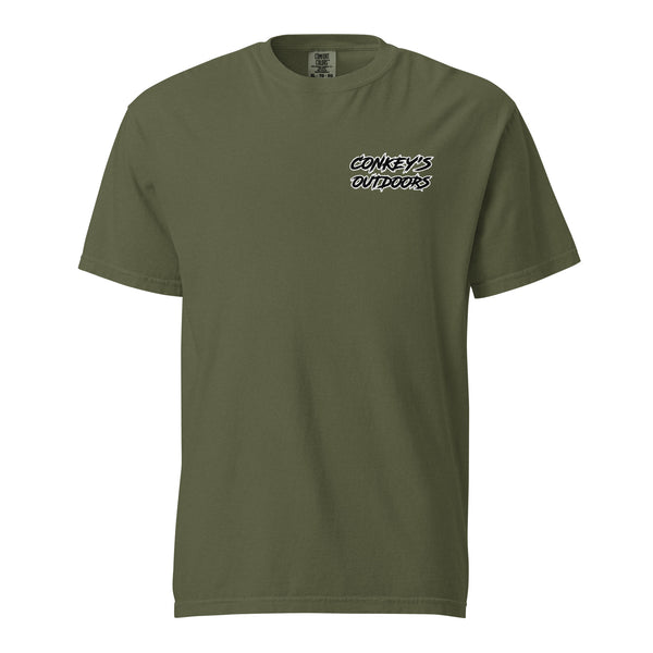 I Like My Dogs Trashy Coonhound Shirt Hemp Front