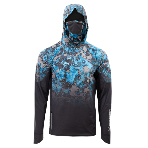 SightCast All-in-One Gradient Hoodie - Riptide/December Sky