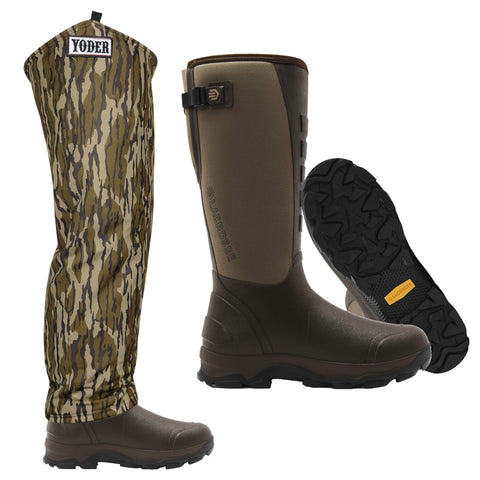 Hunting Boots with Yoder Chaps – Conkey's Outdoors