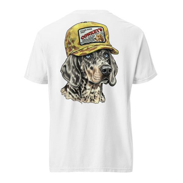 Leopard Tradition Coonhound Shirt White
